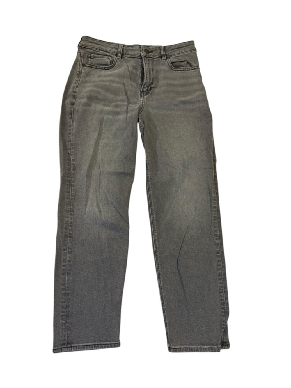 American Eagle Outfitters Straight Jeans in Charcoal